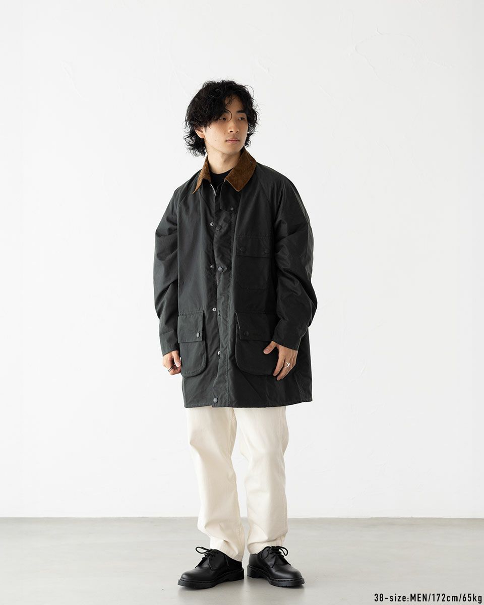 Barbourバブアー OS SOLWAYソルウェイ 38 バブアー ソルウェイ ワックスジャケット オーバーサイズ Barbour