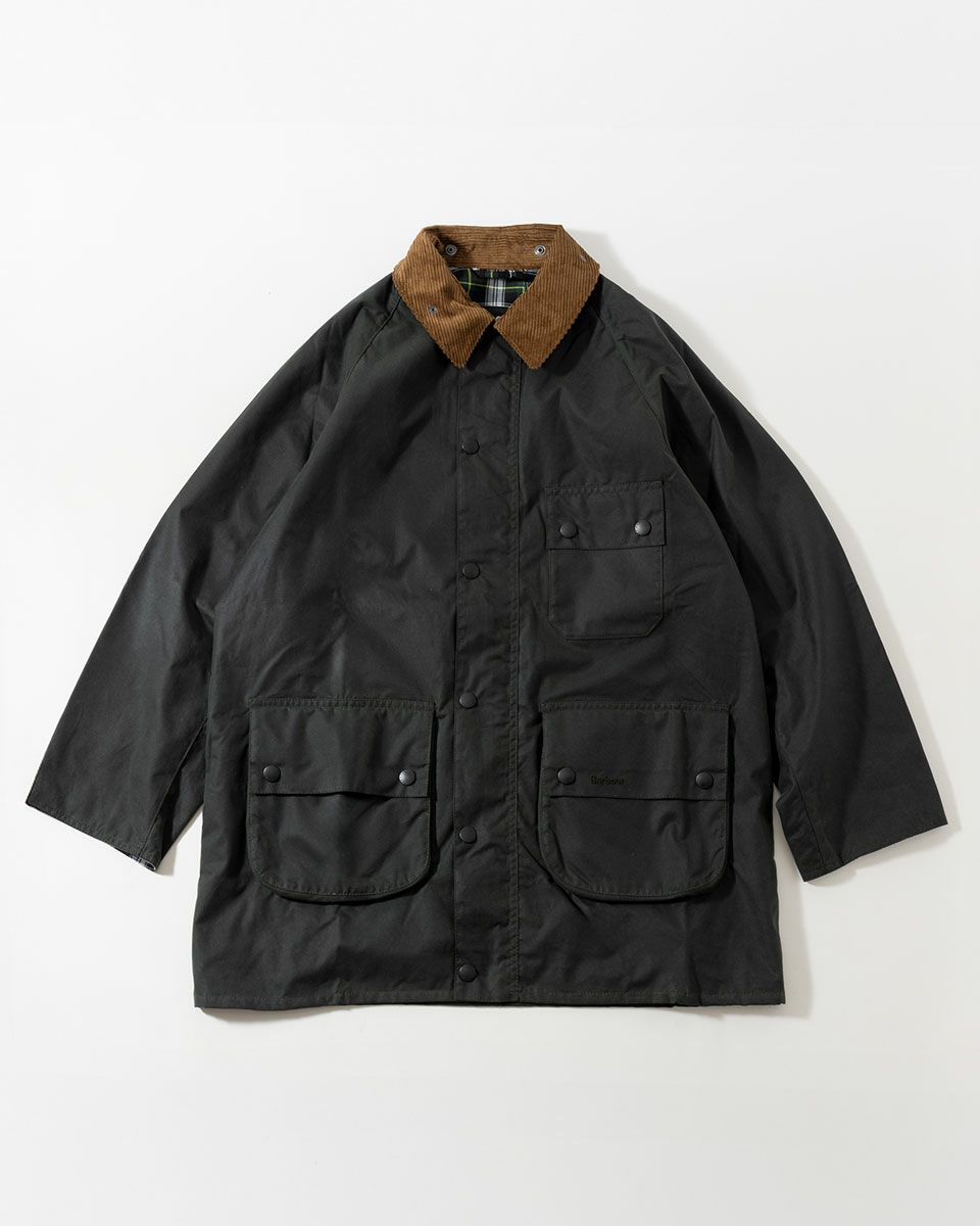 バブアー ソルウェイ ワックスジャケット オーバーサイズ Barbour