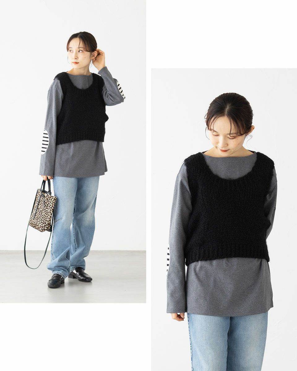 トリコット ジーン マルク ニット ベスト TRICOTS JEAN MARC SEVULLU