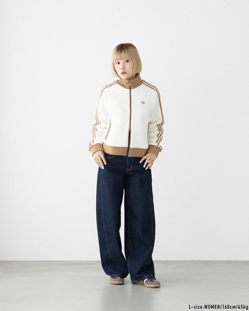 アディダス ジャージ ベロア ニット トラックトップ adidas Originals