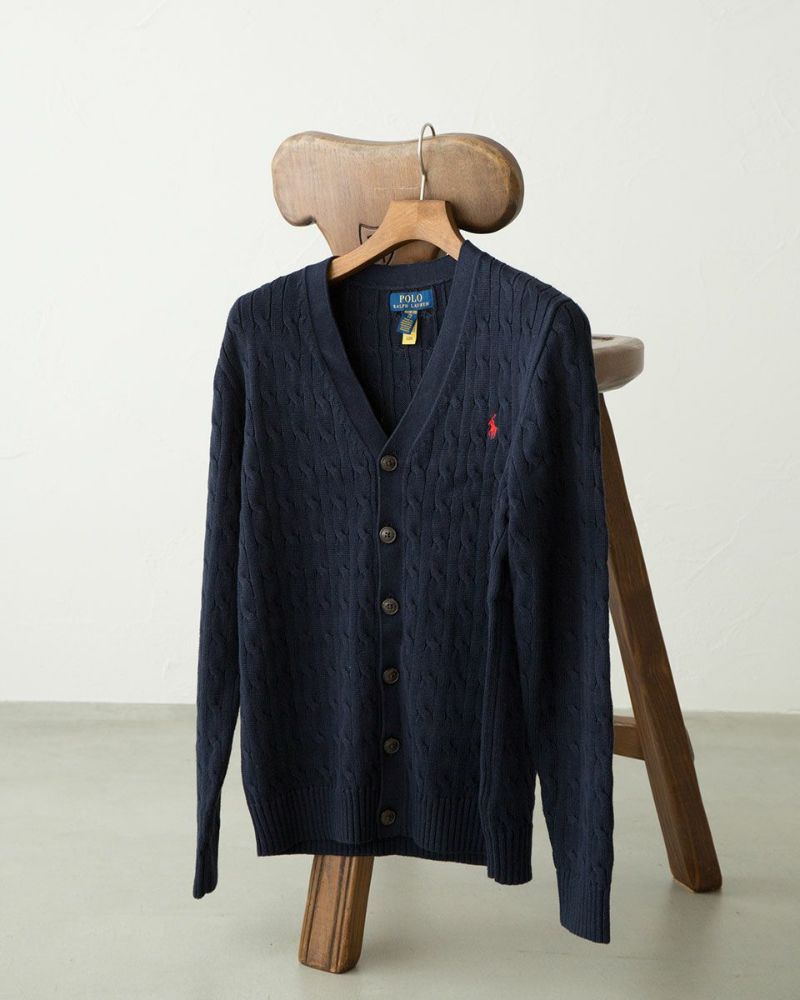 ポロ ラルフローレン ケーブル編み カーディガン POLO RALPH LAUREN