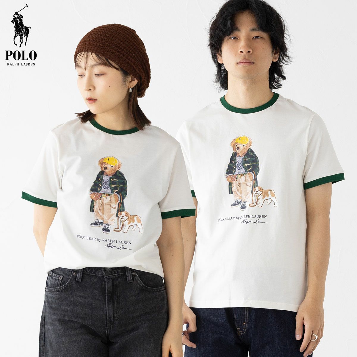 ポロベア リンガー Tシャツ POLO RalphLauren ポロ ラルフローレン ポロベア リンガー Tシャツ POLO RalphLauren ポロ ラルフローレン