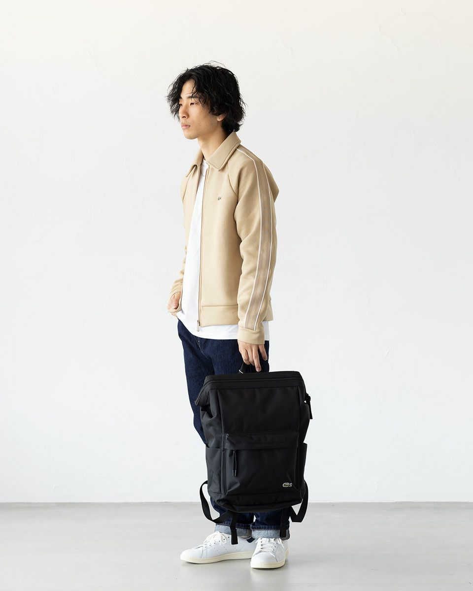 ラコステ ネオクロコ レクタンギュラー バックパック LACOSTE NU4598NE