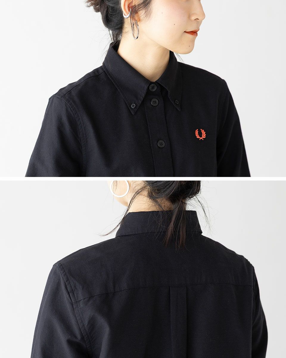 フレッドペリー FRED PERRY ボタンダウン シャツ G1176 レディース